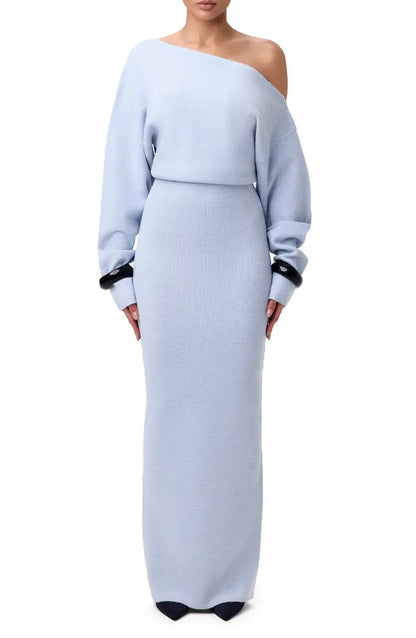 Off-Shoulder Maxi Dress
