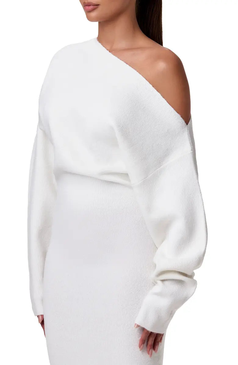 Off-Shoulder Maxi Dress
