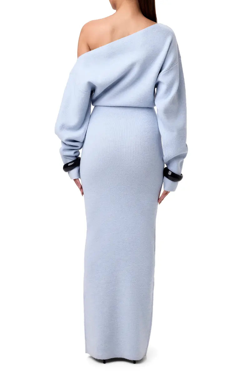 Off-Shoulder Maxi Dress