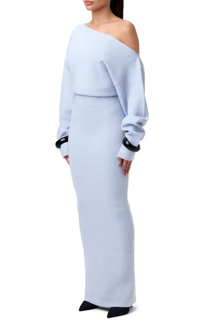Off-Shoulder Maxi Dress