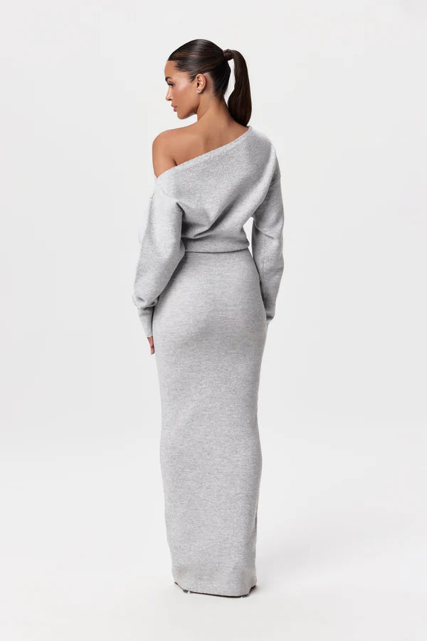 Off-Shoulder Maxi Dress