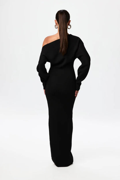 Off-Shoulder Maxi Dress